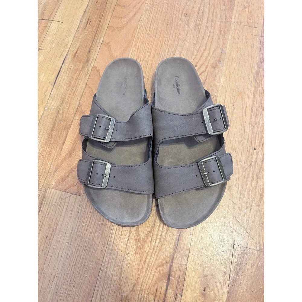 Goodfellow & Co Mens Ricky Slides In Brown Size 8